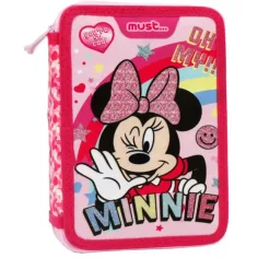 ¡Must... Minnie Mouse Oh My!! estuche de lápices de dos pisos