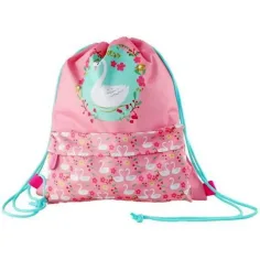 Must: Mochila de deporte con cisnes, 33x39cm
