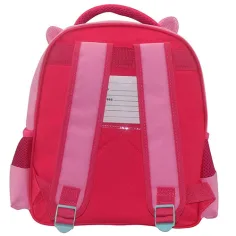 imagen de Most: Mochila escolar de dos compartimentos con diseño 3D de conejito 27x10x31cm 2