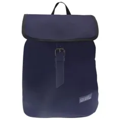 Must: Mochila escolar azul con hebilla, mochila 22x11x31cm