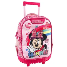 Must... mochila escolar de Minnie Mouse de tres compartimentos, mochila
