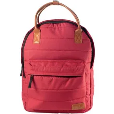 Must: Mochila escolar redonda roja, mochila 40x30x12cm