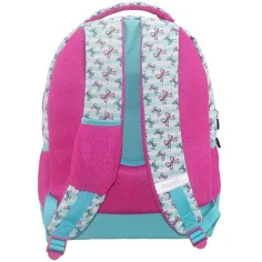 imagen de Must: Mochila escolar redondeada de tres compartimentos para niña, mochila 32x18x43cm 2