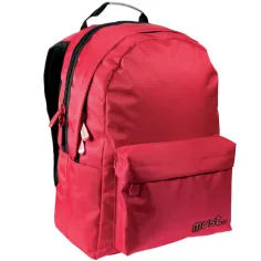 Must: Mochila Monocromática Roja RipStop, mochila 32x17x42cm