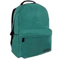 Must: Mochila Monocromática Verde RipStop, mochila 32x17x42cm