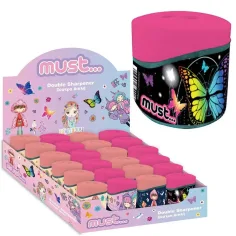 imagen de Must: Sacapuntas de dos agujeros Boho Girl en varias versiones 1ud 3