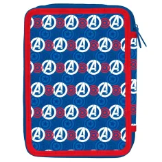 imagen de Must: Vengadores - Estuche de lápices de dos niveles de Capitán América 15x21x5cm 2