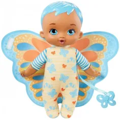 imagen de My Garden Baby: Muñeca de mariposa azul abrazable de 23 cm - Mattel 2