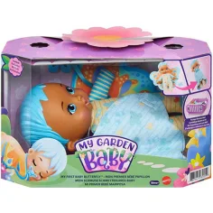 My Garden Baby: Muñeca de mariposa azul abrazable de 23 cm - Mattel