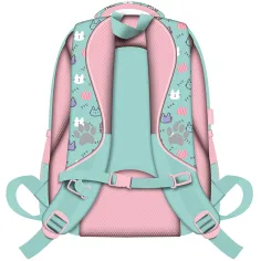 imagen de My Little Friend Fluffy Kitty mochila escolar con gato, mochila BPL58 44x31x19cm 2