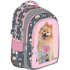 My Little Friend Sweet Pomeranian mochila escolar, mochila BPL58 40x29x19cm