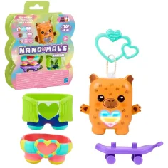Nano-mals: Figura de capibara electrónica interactiva Gabbybara – Hasbro