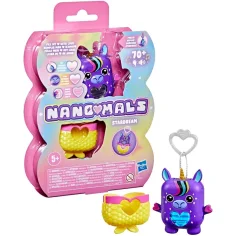 Nano-mals: Figura interactiva electrónica de unicornio Stardream – Hasbro