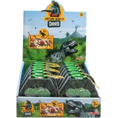 Nature World Dino - Set de 6 dinosaurios en caja pequeña - Simba Toys