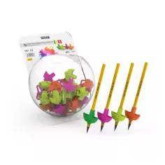 Nebulo: Agarre de lápiz de silicona Smile en varios colores 1ud