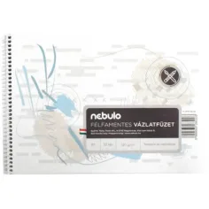 Nebulo: Bloc de dibujo espiral B5 32 hojas