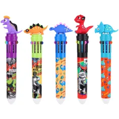 Nebulo: bolígrafo de 10 colores diseño de Baby dino varios 1ud