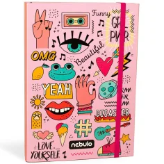 Nebulo: Caja de cuadernos tamaño A4 girl power