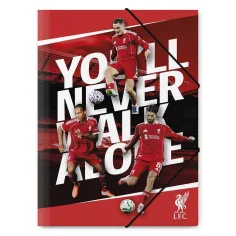 Nebulo: Carpeta de cartón con goma Liverpool A/4 varios 1ud