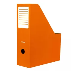 Nebulo: Carpeta de documentos de 80 mm de cartón plegable naranja