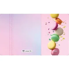 Nebulo: Carpeta de goma A4 Macaron