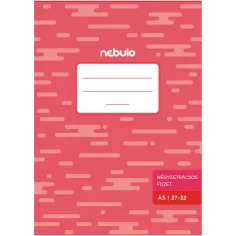 Nebulo: Cuaderno a cuadros en espiral 27-32 A5