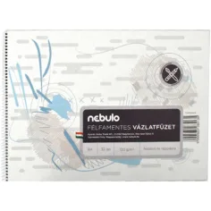 Nebulo: Cuaderno de bocetos con espiral B4 de 32 hojas