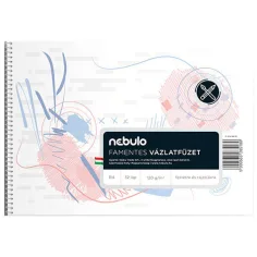 Nebulo: Cuaderno de bocetos de papel sin madera B4 de 32 hojas