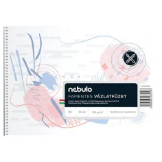 Nebulo: Cuaderno de bocetos espiral B5 de 32 hojas