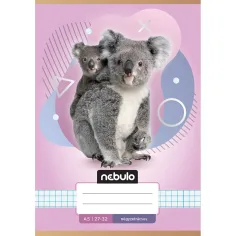 Nebulo: Cuaderno de cuadros con diseño de koalas A/5 27-32