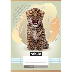 Nebulo: Cuaderno de cuadros con diseño de Leo A/5 27-32