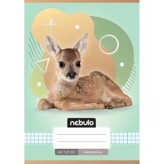 Nebulo: Cuaderno de cuadros con estampado de Bambi A/5 27-32