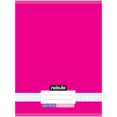 Nebulo: Cuaderno de cuadros neón rosa 87-32 A/4
