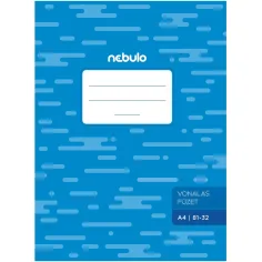 Nebulo: Cuaderno de líneas cosido 81-32 A/4
