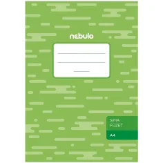 Nebulo: Cuaderno espiral liso A/4
