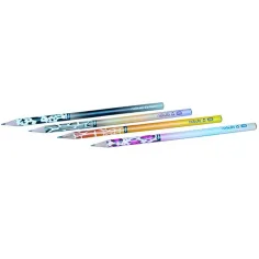 Nebulo: Lápiz de grafito triangular con estampado de animales HB en varias versiones 1ud