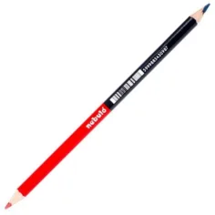 Nebulo: Lápiz postairón rojo-azul triangular 1ud