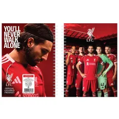 Nebulo: Libreta espiral Liverpool de 60 hojas A/5 1ud