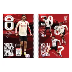 imagen de Nebulo: Liverpool Cuaderno de espiral a cuadros de 60 hojas A/4 1ud 4