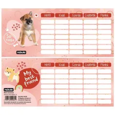 Nebulo: Mini horario de una cara, doble cara con perro Best Friend