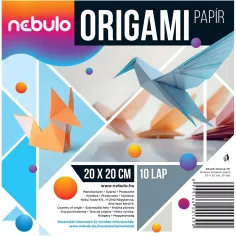 Nebulo: Páginas de origami 20x20cm 10ud 80g
