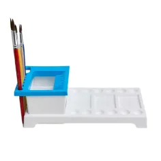 Nebulo: Paleta de pintor y set de limpieza de pinceles