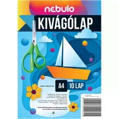Nebulo: Papel de recorte A/4 de 10 hojas