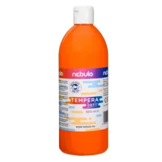 Nebulo: Pintura líquida naranja de 500ml en botella
