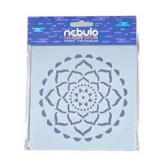 Nebulo: Plantilla de mandala de plástico