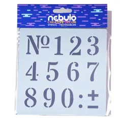 Nebulo: Plantilla de números grandes