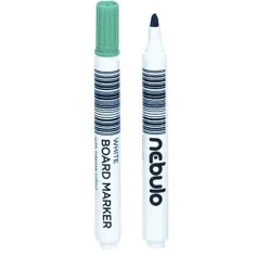 Nebulo: Rotulador de pizarra de punta cónica en color verde