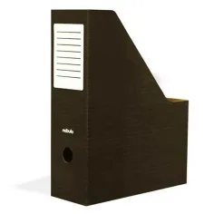 Nebulo: Soporte de documentos 80 mm plegable de cartón negro