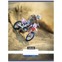 Nebulo: Xtreme Motocross cuaderno A4 enrayado 81-32