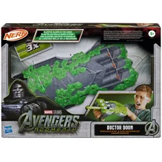 Nerf: Doctor Doom Doomglow lanzador de dardos de espuma – Hasbro